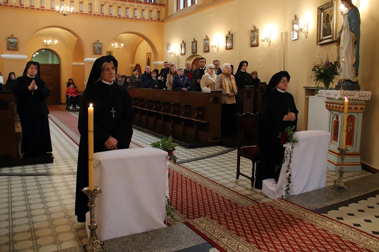 Jubileusz ślubów zakonnych u sióstr pasterek w św. Katarzynie 