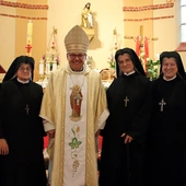 Jubileusz ślubów zakonnych u sióstr pasterek w św. Katarzynie 