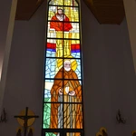 Nowe witraże w Jurkowie k. Czchowa