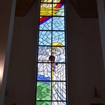 Nowe witraże w Jurkowie k. Czchowa