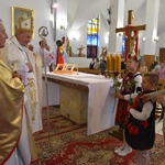 Nowe witraże w Jurkowie k. Czchowa