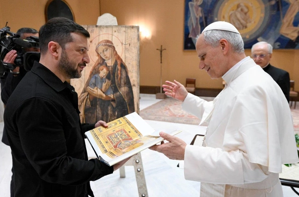 Papież spotkał się z Prezydentem Ukrainy
