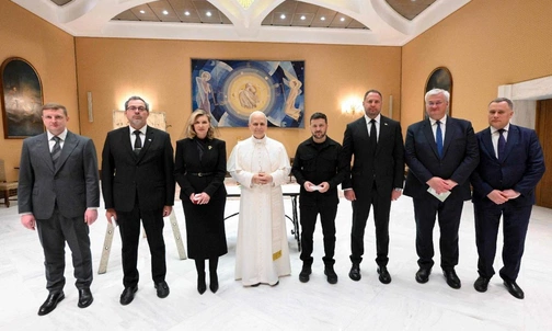 Papież spotkał się z Prezydentem Ukrainy