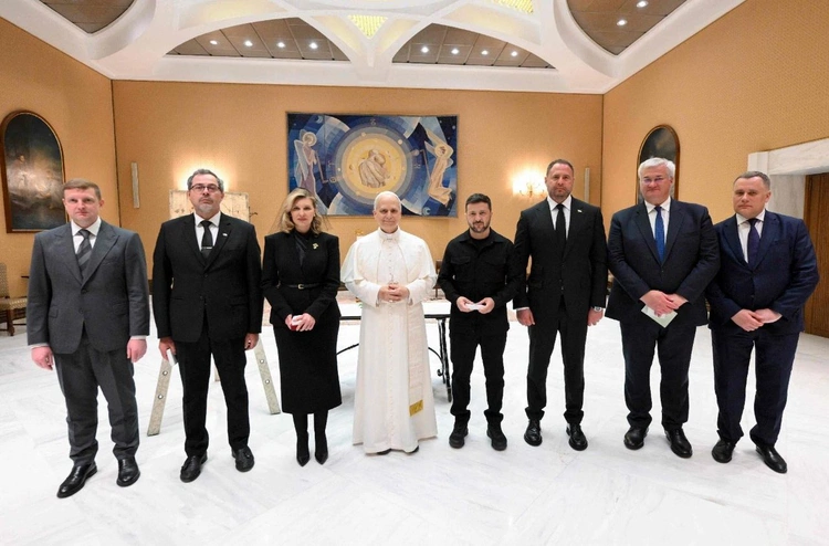 Papież spotkał się z Prezydentem Ukrainy