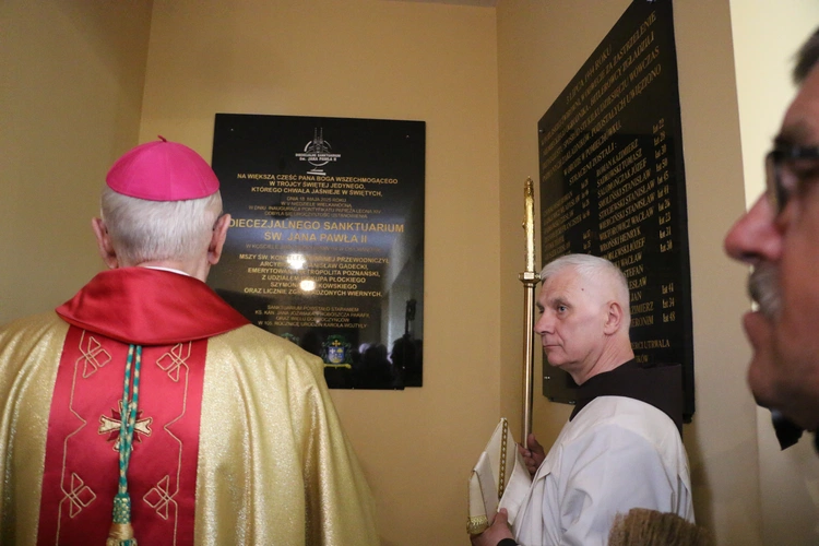 Ciechanów. Ustanowienie sanktuarium św. Jana Pawła II - cz. II