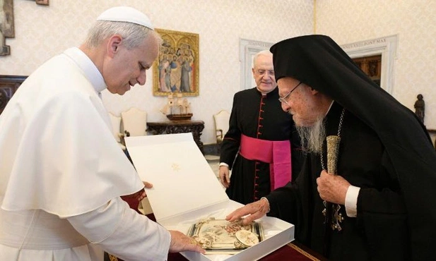 Leon XIV do patriarchy Bartłomieja o pragnieniu przybycia do Nicei