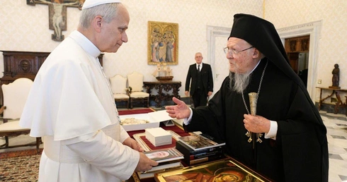 Leon XIV do patriarchy Bartłomieja o pragnieniu przybycia do Nicei