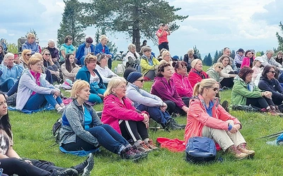 Tak było przed rokiem na wyprawie pań na Potrójnej.