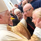 W czasie Mszy św. małżonkowie odnowili przyrzeczenia, dla wielu z nich był to bardzo wzruszający moment.  