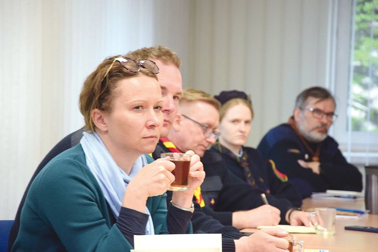 Uczestnicy  kursu w WSD w Radomiu.