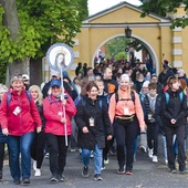 Pątnicy mieli do pokonania 30 km.