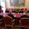 Prezydent Macron w Watykanie