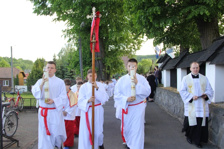 Skrzyszów. Poświęcenie odnowionej kapliczki i reaktywacja ASHNSPJ