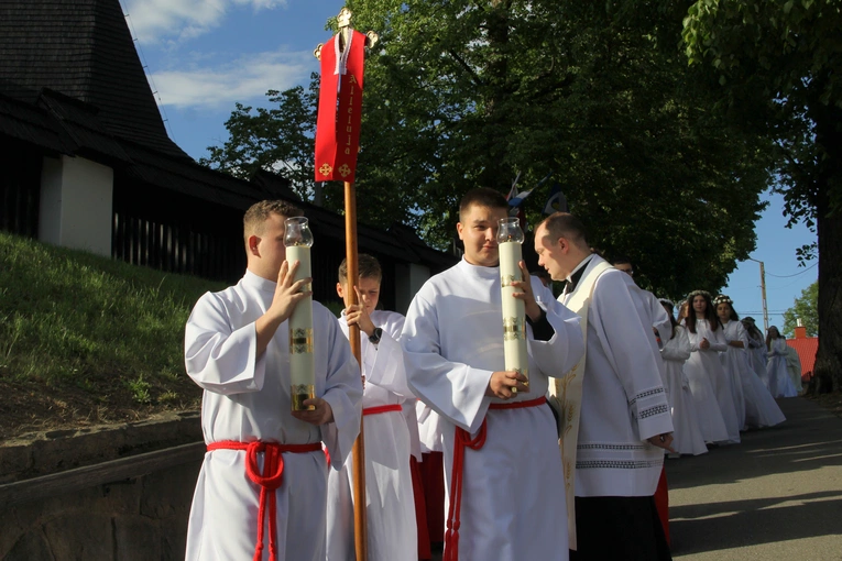 Skrzyszów. Poświęcenie odnowionej kapliczki i reaktywacja ASHNSPJ