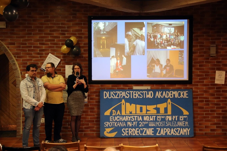 60-lecie duszpasterstwa akademickiego Most przy Moście Grunwaldzkim we Wrocławiu