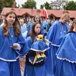 Pielgrzymka DSM w Szczepanowie - prezentacja grup