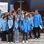 Pielgrzymka DSM w Szczepanowie - prezentacja grup