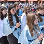 Pielgrzymka DSM do Szczepanowa - błogosławieństwo przewodniczek