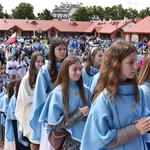 Pielgrzymka DSM do Szczepanowa - błogosławieństwo przewodniczek