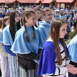 Pielgrzymka DSM do Szczepanowa - błogosławieństwo przewodniczek