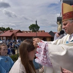 Pielgrzymka DSM do Szczepanowa - błogosławieństwo przewodniczek