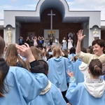 Pielgrzymka DSM do Szczepanowa - Msza św. i integracja