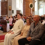 Święcenia diakonatu w głogowskiej kolegiacie