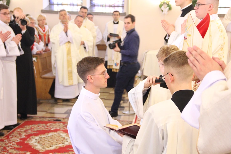 Święcenia diakonatu w Górze Motycznej
