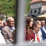 Wmurowanie kamienia węgielnego w Ochotnicy Dolnej