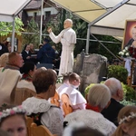 Wmurowanie kamienia węgielnego w Ochotnicy Dolnej
