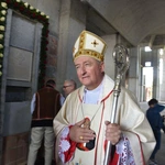 Wmurowanie kamienia węgielnego w Ochotnicy Dolnej