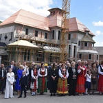 Wmurowanie kamienia węgielnego w Ochotnicy Dolnej