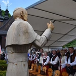 Wmurowanie kamienia węgielnego w Ochotnicy Dolnej