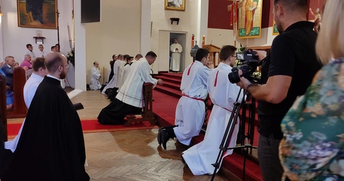 Pierwsza Eucharystia ks. Kacpra