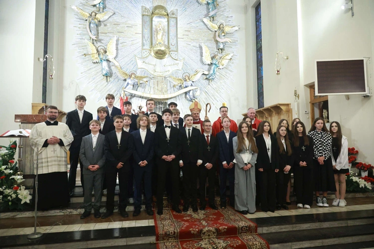 Bierzmowanie u Jana Nepomucena w Bochni