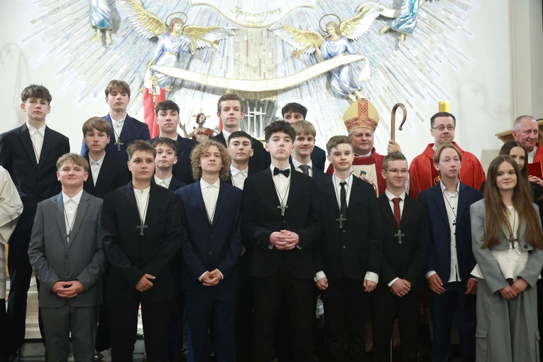 Bierzmowanie u Jana Nepomucena w Bochni