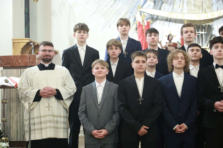 Bierzmowanie u Jana Nepomucena w Bochni