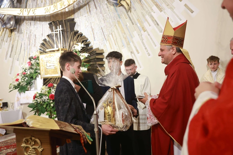 Bierzmowanie u Jana Nepomucena w Bochni
