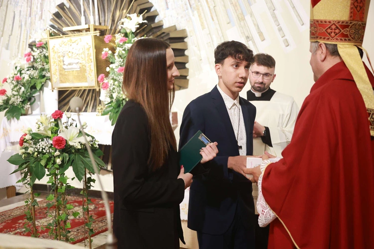 Bierzmowanie u Jana Nepomucena w Bochni