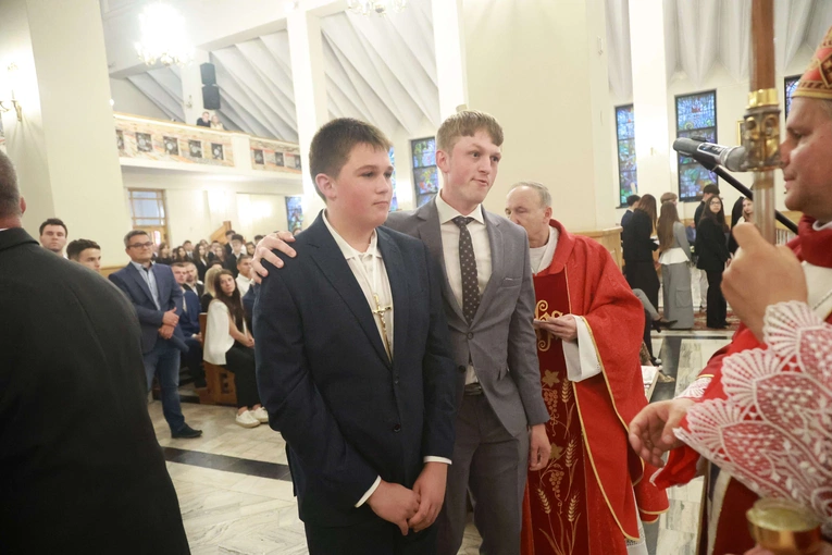 Bierzmowanie u Jana Nepomucena w Bochni