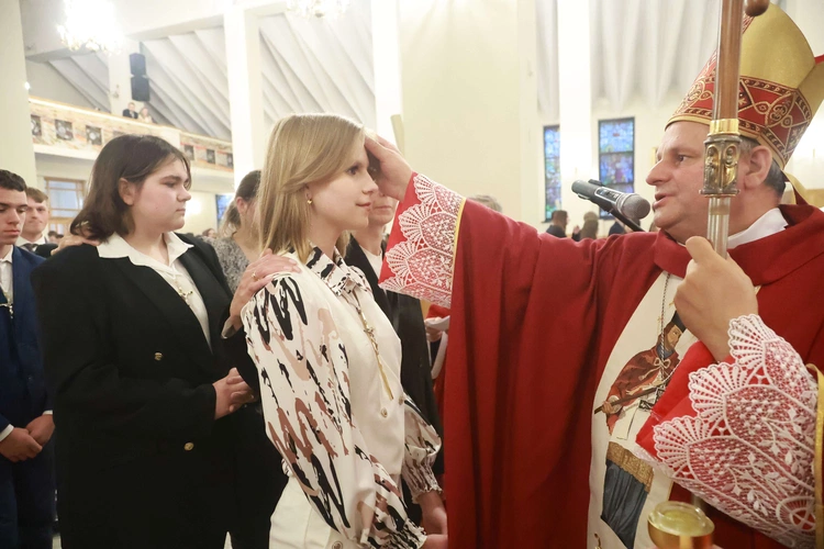 Bierzmowanie u Jana Nepomucena w Bochni