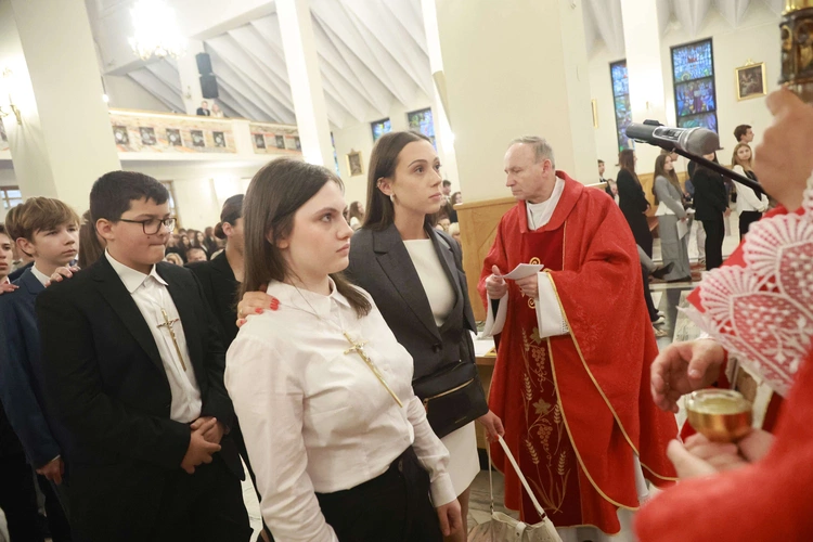 Bierzmowanie u Jana Nepomucena w Bochni