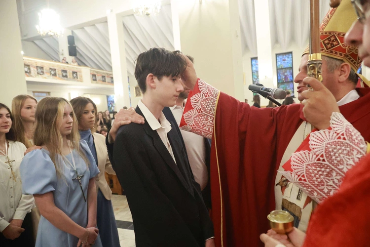 Bierzmowanie u Jana Nepomucena w Bochni