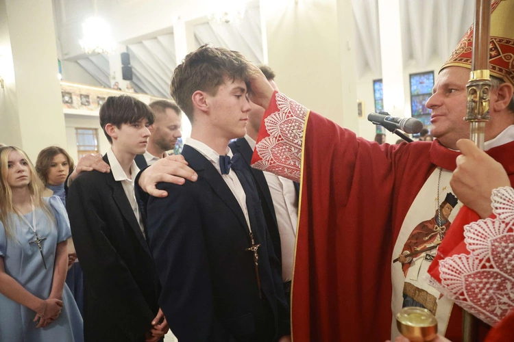 Bierzmowanie u Jana Nepomucena w Bochni