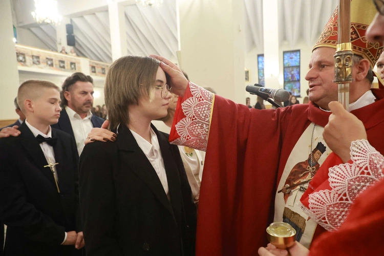 Bierzmowanie u Jana Nepomucena w Bochni