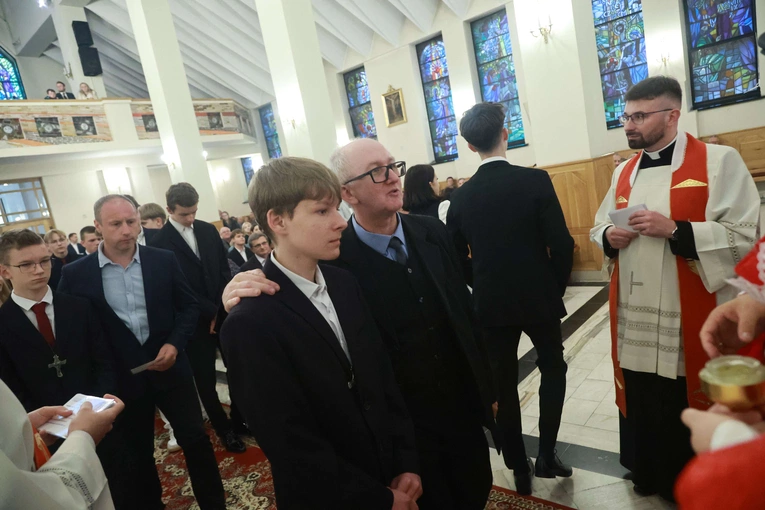 Bierzmowanie u Jana Nepomucena w Bochni