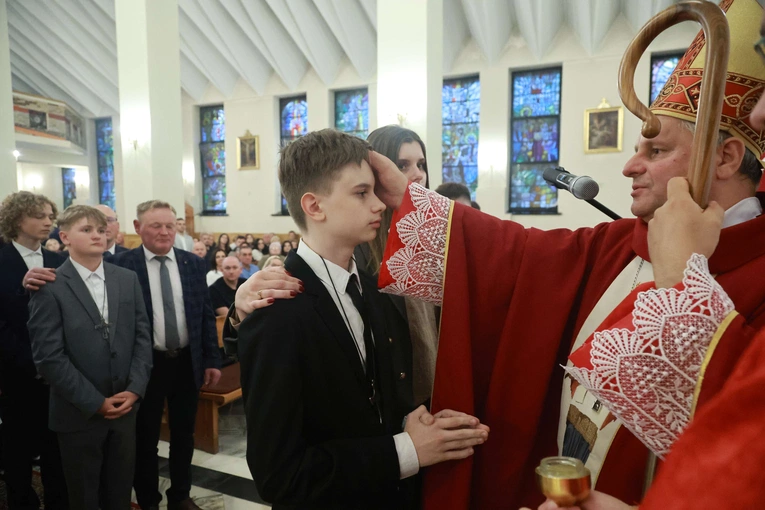 Bierzmowanie u Jana Nepomucena w Bochni