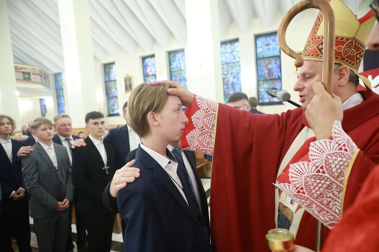 Bierzmowanie u Jana Nepomucena w Bochni