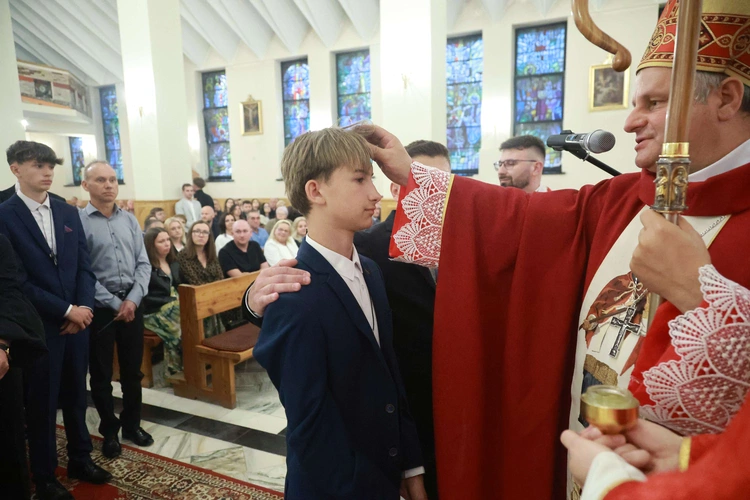Bierzmowanie u Jana Nepomucena w Bochni