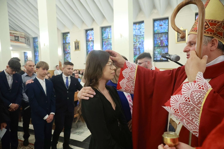 Bierzmowanie u Jana Nepomucena w Bochni